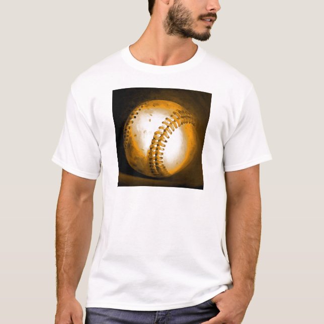 Baseball Artwork T-Shirt (Vorderseite)