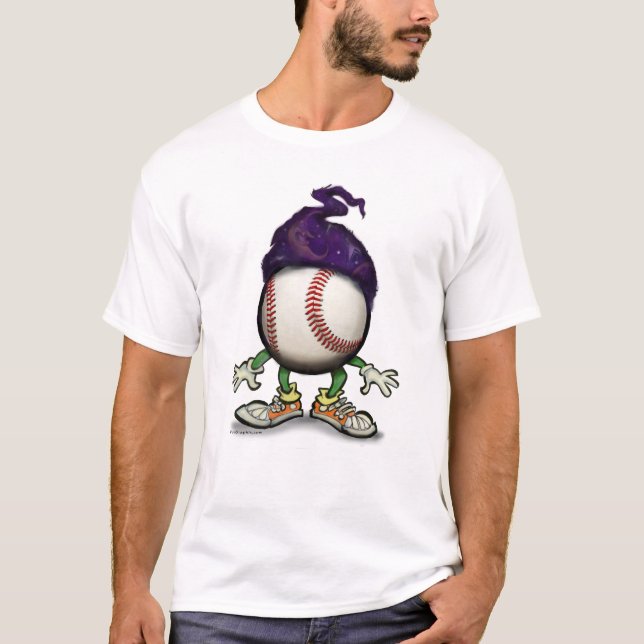 Baseball-Assistent T-Shirt (Vorderseite)