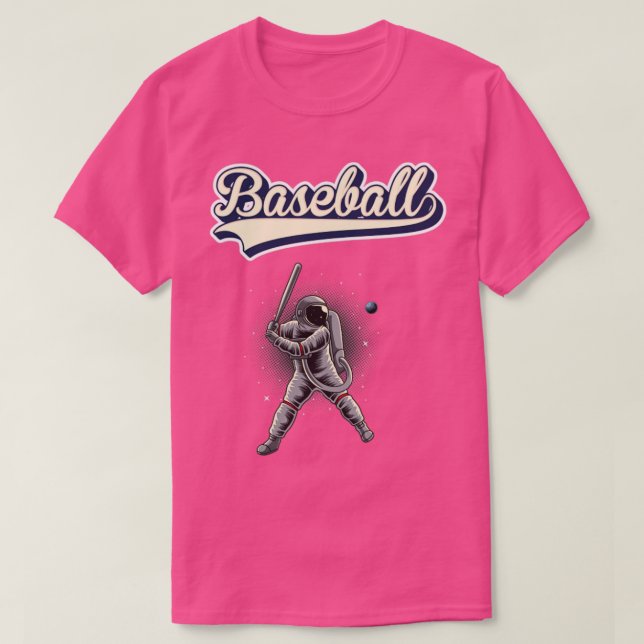 Baseball Astronaut T-Shirt (Design vorne)