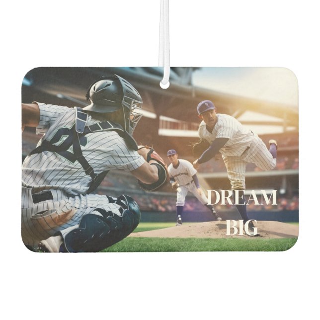 Baseball Auto Air Freshener Autolufterfrischer (Vorderseite)