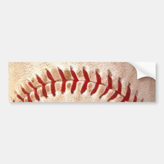 Baseball Autoaufkleber (Vorne)