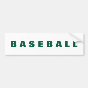 Baseball-Autoaufkleber Autoaufkleber
