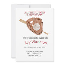 Baseball-Baby-Dusche