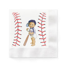 Baseball Baby Showpapier Napkins