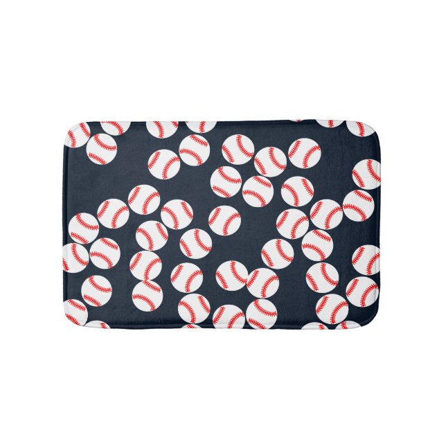 Baseball-Bad-Matte Badematte (Vorderseite)