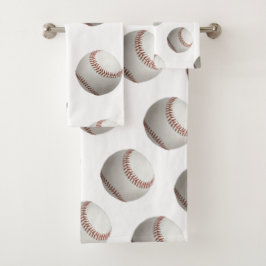 Baseball-Badehandtuch-Set Badhandtuch Set