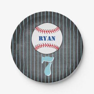 Baseball Ball Geburtstag Personalisiert Kids Party Pappteller
