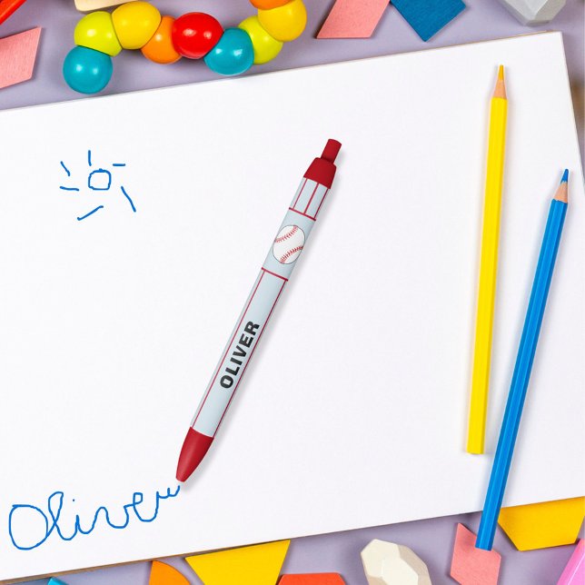 Baseball-Ball-Name Kugelschreiber (Von Creator hochgeladen)