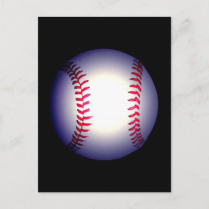 Baseball Ball Postkarte