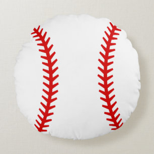 Baseball Ball Rundes Kissen