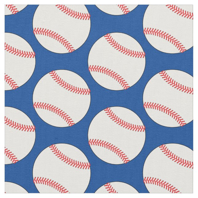Baseball Balls Sports Blue Stoff (Nahaufnahme)