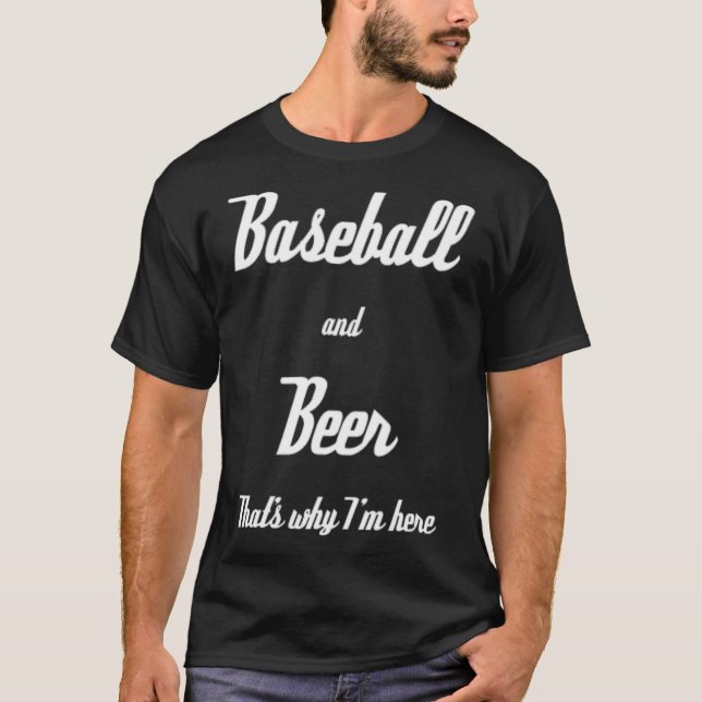 Baseball Baseball Baseball Baseball Baseball Baseb T-Shirt (Vorderseite)