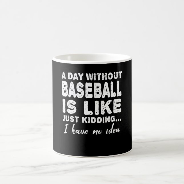 Baseball Baseball Player Pitcher Sprichwort Gesche Kaffeetasse (Mittel)