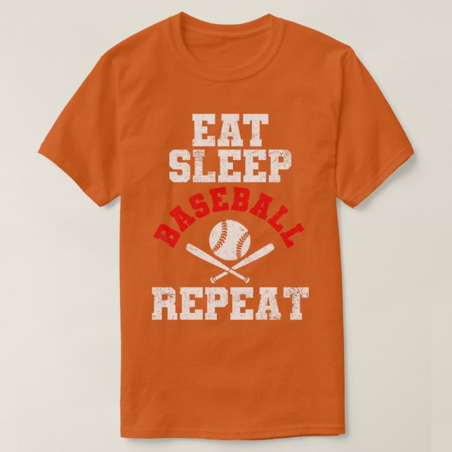 Baseball-Baseball-Spieler 1 T-Shirt (Design vorne)