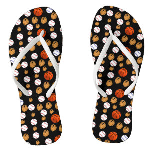 Baseball, Baseballhandschuh, Basketball, Sport Flip Flops