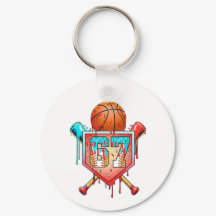 Baseball Basketball Trikotnummer 67 Drip Sports
