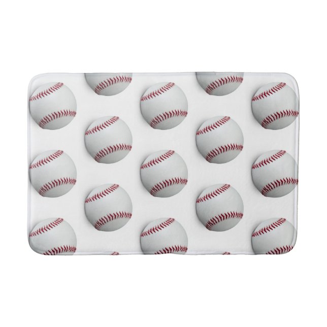 Baseball bath mat badematte (Vorderseite)