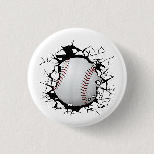 Baseball-Bekleidung - Baseball Button