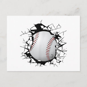 Baseball-Bekleidung - Baseball Feiertagspostkarte