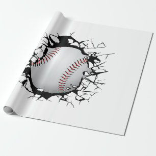 Baseball-Bekleidung - Baseball Geschenkpapier