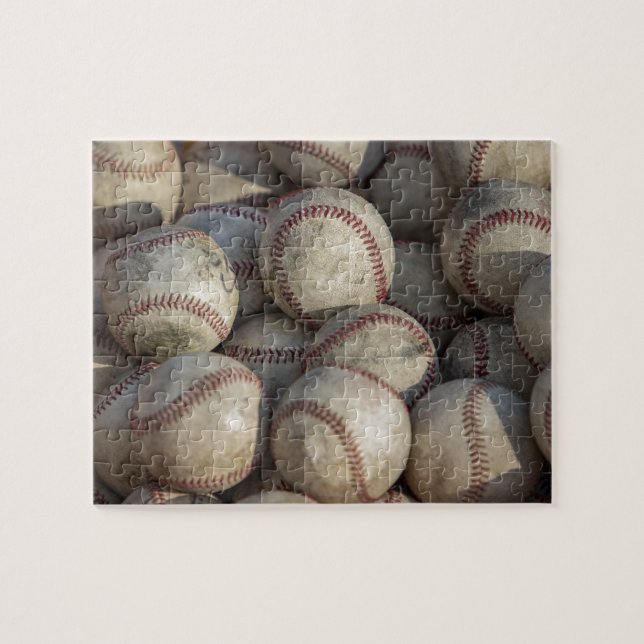 Baseball - Beliebter Sport Puzzle (Horizontal)