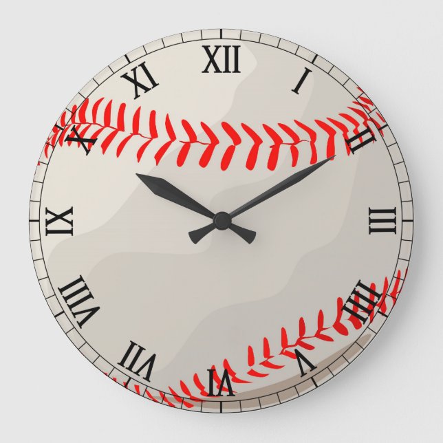 Baseball - Benutzerdefinierte Uhr (Vorderseite)