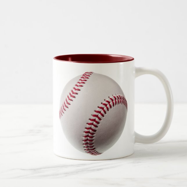 Baseball - besonders angefertigt zweifarbige tasse (Rechts)