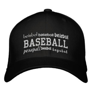 Baseball - bestickter Hat Bestickte Baseballkappe