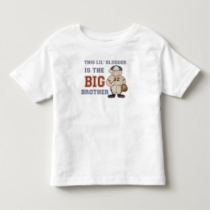 Baseball Big Brother Kleinkind T-shirt