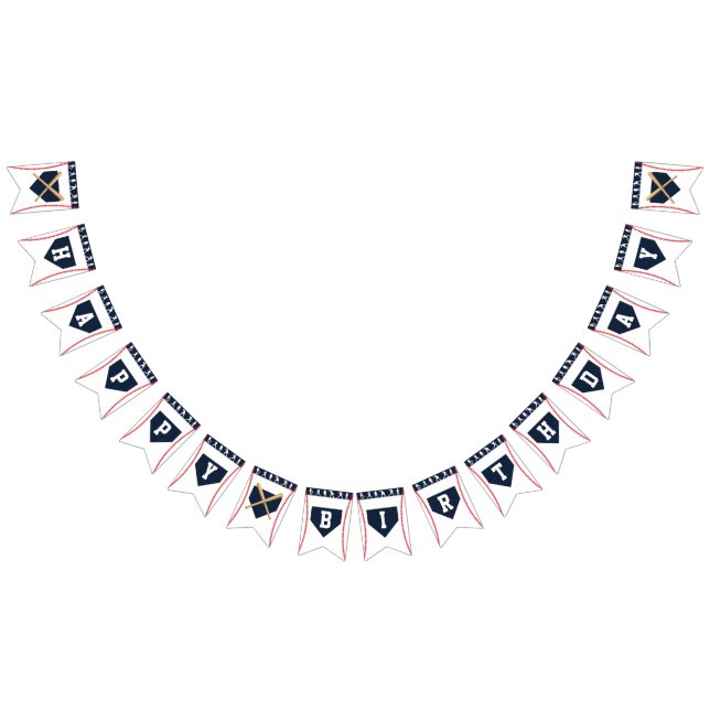 Baseball Birthday Banner (Alle)