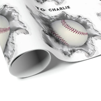 Baseball Birthday Geschenkpapier