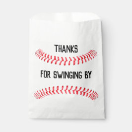 Baseball Birthday Party Personalisiert Danke Geschenktütchen
