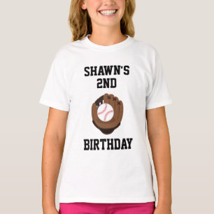 Baseball Birthday Party T - Shirt