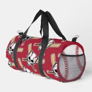 Baseball Bis In Den Tod Muster rote Screwball-Graf Duffle Bag