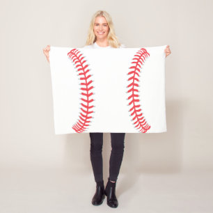 Baseball Blanket Fleecedecke
