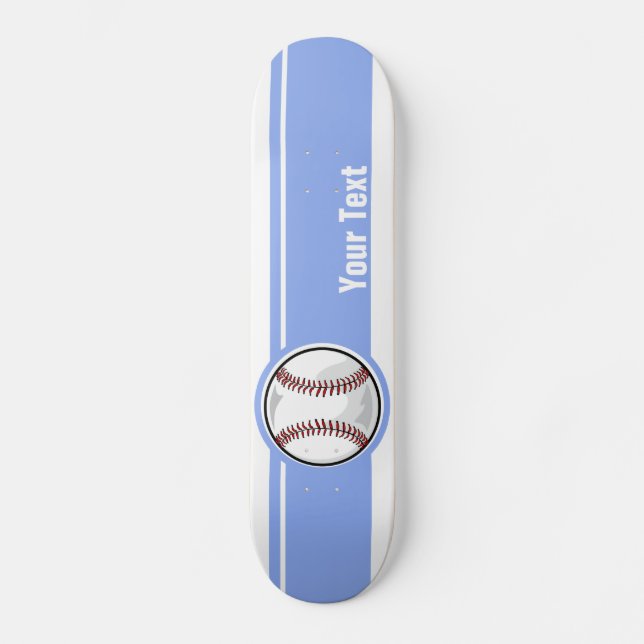 Baseball; Blau Skateboard (Vorderseite)