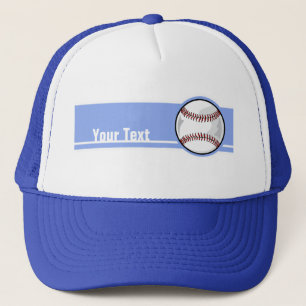 Baseball; blau truckerkappe