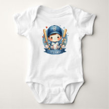 Baseball Bliss Baby Boy Ankündigung Kinderdusche
