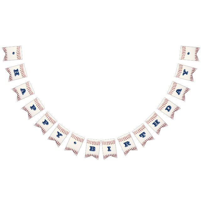 Baseball Blue Custom Banner (Alle)