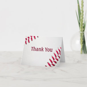 Baseball Boys Sport All Star Kindergeburtstag Dankeskarte