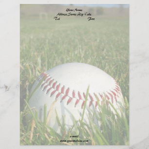 Baseball-Briefkopf Briefkopf
