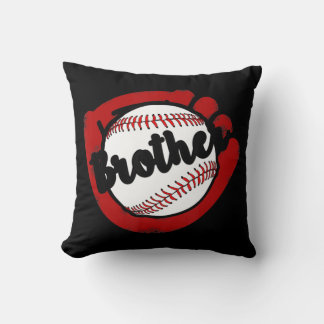 Baseball Brother für Baseball Softball-Mama Kissen