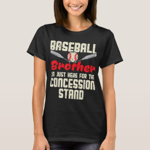 Baseball Brother Konzession Stand Familie Matching T-Shirt