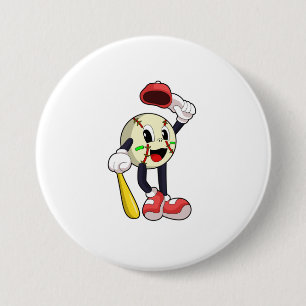 Baseball Button