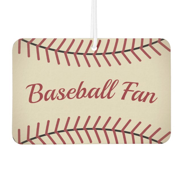 Baseball Car Air Freshener Autolufterfrischer (Vorderseite)