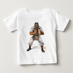 Baseball Catcher Baby T-shirt