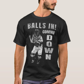 Baseball Catcher - Balls rein! Komm runter! T-Shirt