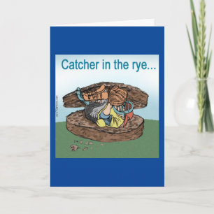 Baseball Catcher im Roggen Karte