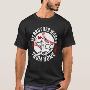 Baseball Catcher Schwester Lustiger Baseball Catch T-Shirt