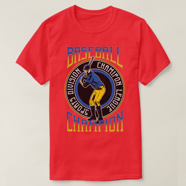 Baseball Champion T-Shirt (Design vorne)